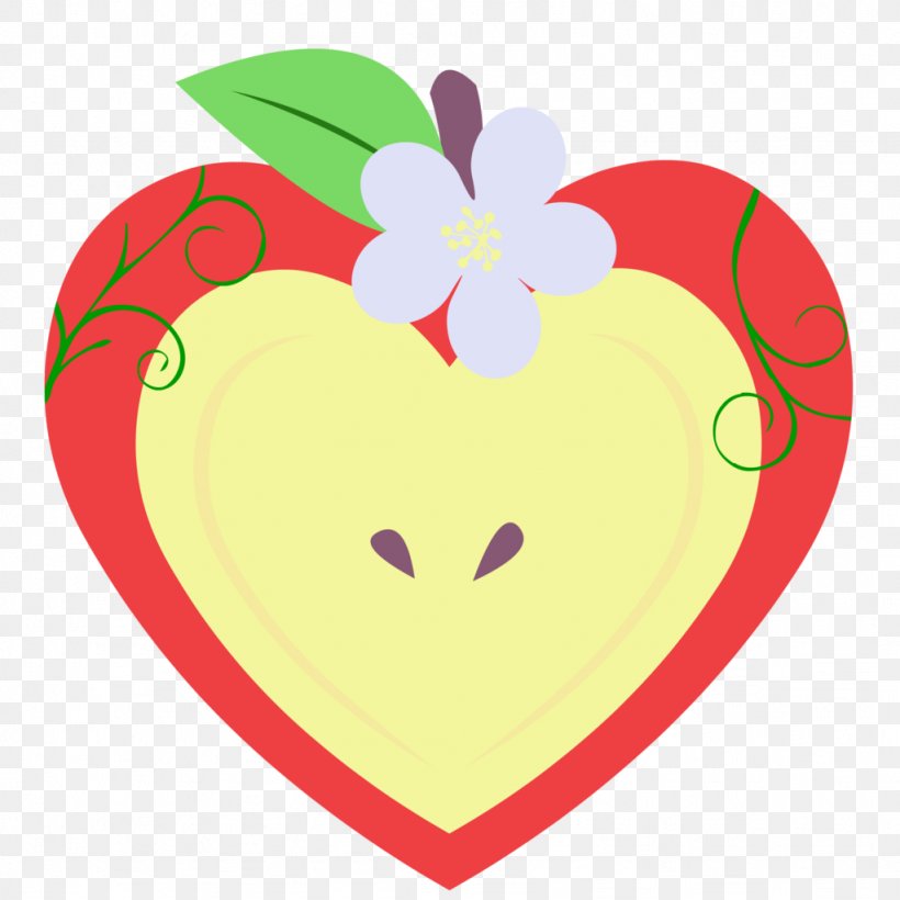 Apple Bloom Cutie Mark Crusaders Fluttershy Applejack Big McIntosh, PNG, 1024x1024px, Watercolor, Cartoon, Flower, Frame, Heart Download Free