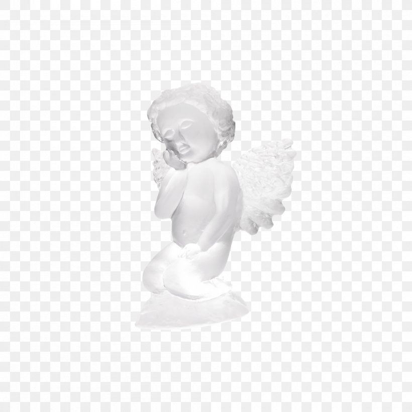 Figurine White, PNG, 1000x1000px, Figurine, Angel, Black And White, Fictional Character, Supernatural Creature Download Free