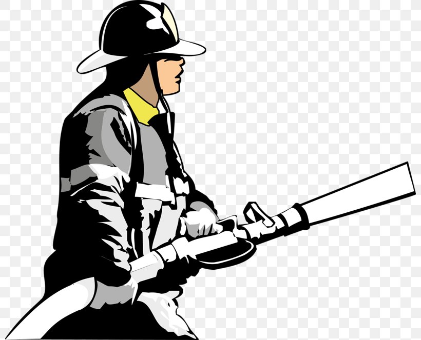 Firefighter Free Content Clip Art, PNG, 800x663px, Firefighter, Art, Black And White, Copyright, Fire Download Free