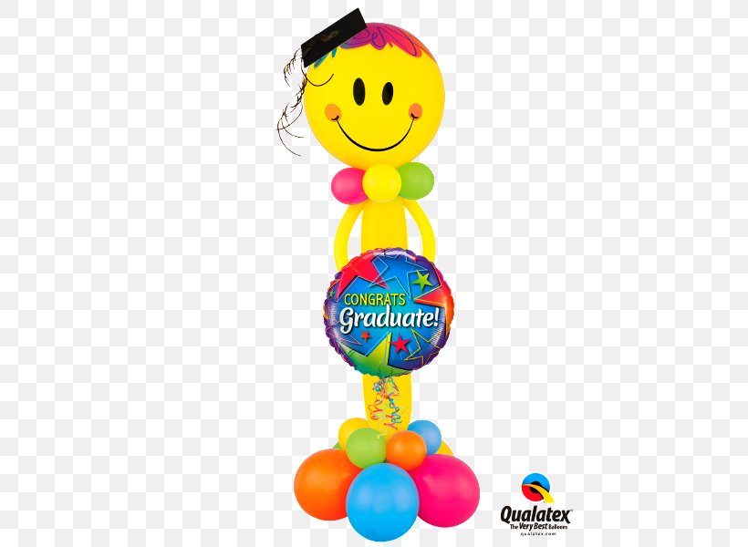 Funtastic Balloon Creations Graduation Ceremony Party Graduate University, PNG, 450x600px, Balloon, Baby Toys, Business, Ceremony, Child Download Free