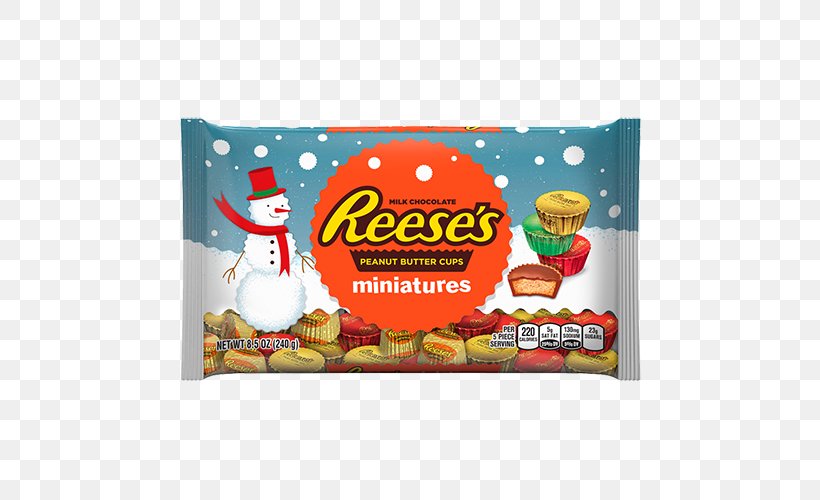 Reese's Peanut Butter Cups Chocolate Candy, PNG, 500x500px, Peanut Butter Cup, Candy, Chocolate, Christmas, Customer Service Download Free