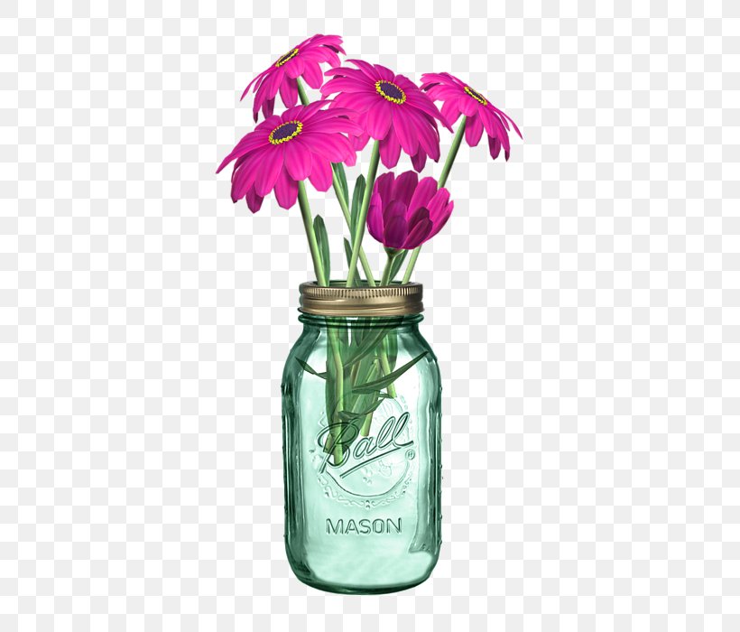 Floral Design Mason Jar Vase Glass Bottle Cut Flowers, PNG, 437x700px, Floral Design, Bottle, Cut Flowers, Drinkware, Family Download Free