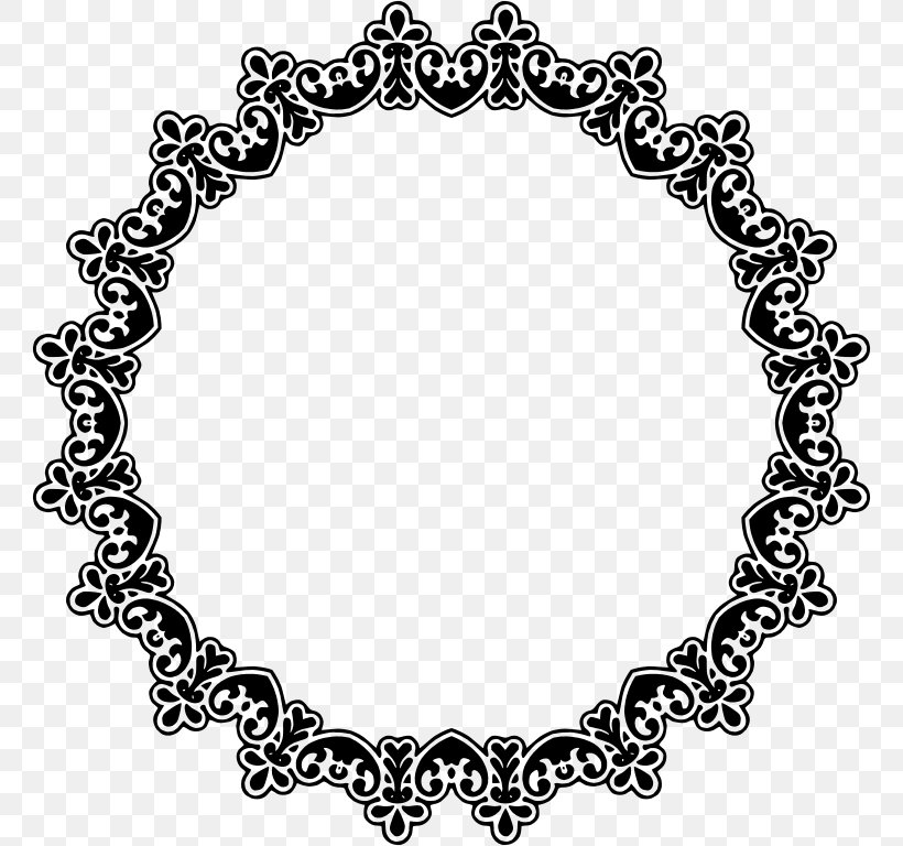Picture Frames, PNG, 762x768px, Picture Frames, Art Deco, Black And White, Body Jewelry, Bracelet Download Free