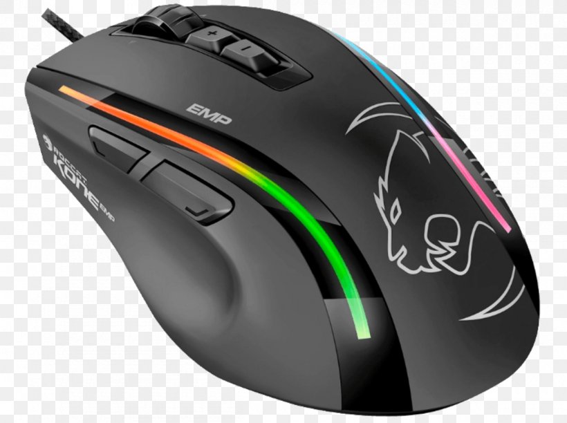 Roccat Kone EMP Max Performance RGB Gaming Mouse 12000dpi Computer Mouse Computer Keyboard ROCCAT Kone Pure, PNG, 1200x897px, Computer Mouse, Automotive Design, Computer, Computer Component, Computer Keyboard Download Free