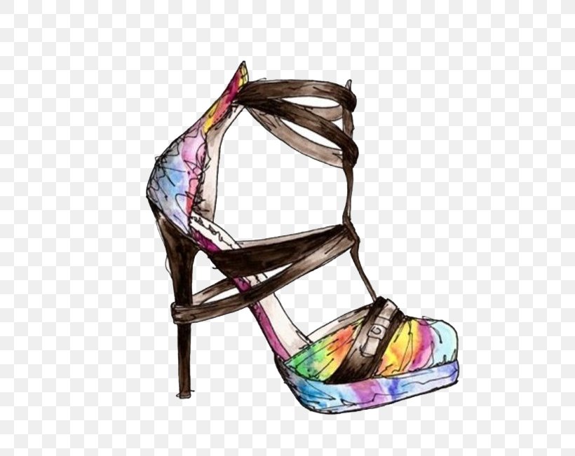 Chanel Fashion Shoe Clothing Illustration, PNG, 577x651px, Watercolor, Cartoon, Flower, Frame, Heart Download Free