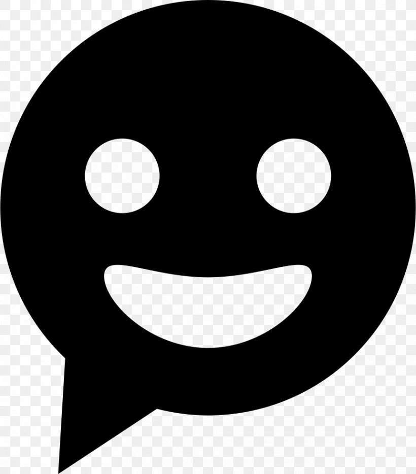 Smiley Speech Balloon, PNG, 860x980px, Smiley, Black And White, Bubble, Emoticon, Face Download Free