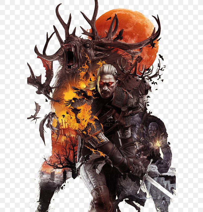 The Witcher 3: Wild Hunt The Witcher 2: Assassins Of Kings Geralt Of Rivia PlayStation 4, PNG, 600x857px, Witcher 3 Wild Hunt, Art, Cd Projekt Red, Drawing, Fictional Character Download Free