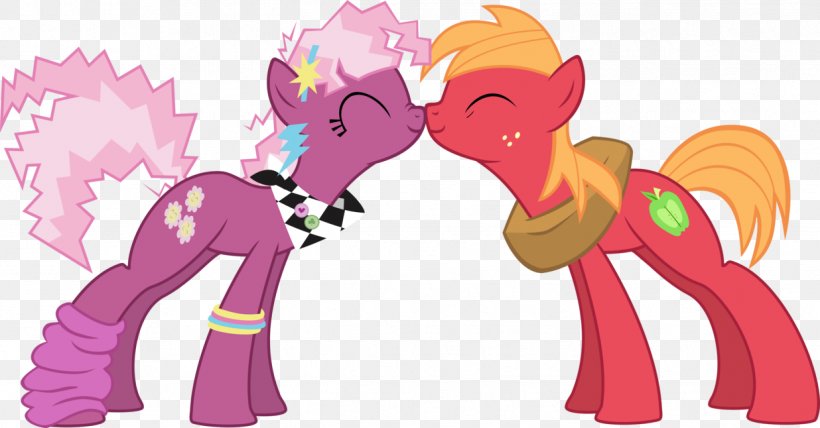 Cheerilee Big McIntosh Pony Twilight Sparkle Pinkie Pie, PNG, 1236x646px, Watercolor, Cartoon, Flower, Frame, Heart Download Free