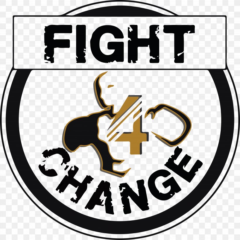 Fight 4 Change Organization Logo, PNG, 5113x5110px, Organization, Area, Black And White, Brand, Crimson Ghost Download Free