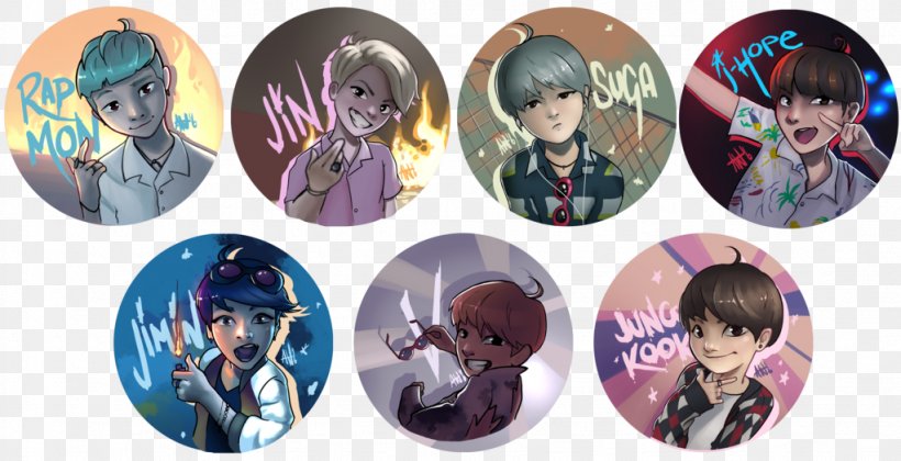 Pin Badges BTS Fire Blood Sweat & Tears, PNG, 1023x524px, Watercolor, Cartoon, Flower, Frame, Heart Download Free