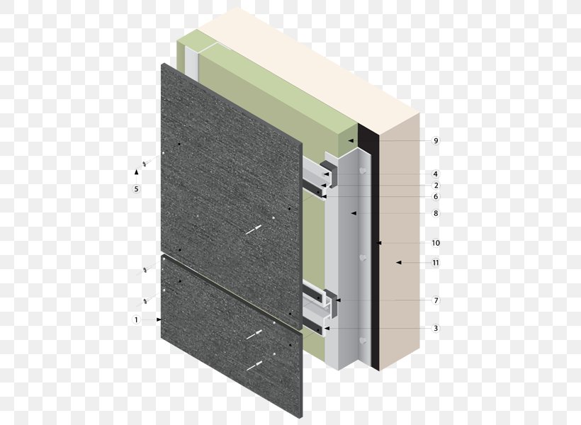 Cladding Rainscreen Facade Thermal Insulation Architectural Engineering, PNG, 600x600px, Cladding, Architectural Engineering, Architecture, Building, Building Insulation Download Free