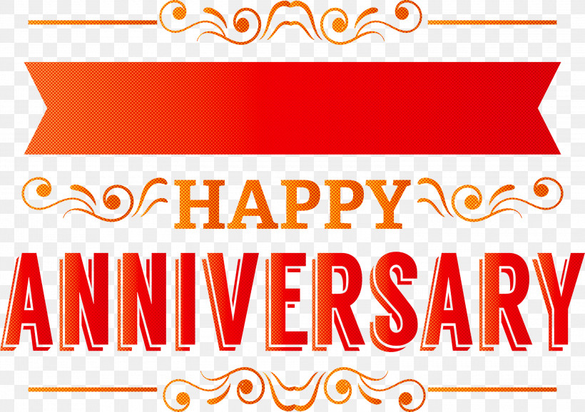 Happy Anniversary, PNG, 3000x2117px, Happy Anniversary, Banner, Geometry, Line, Logo Download Free