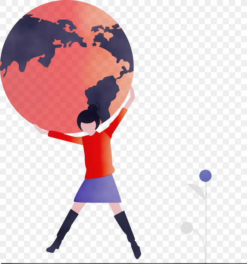 World Globe, PNG, 2804x3000px, Earth, Girl, Globe, Paint, Watercolor Download Free