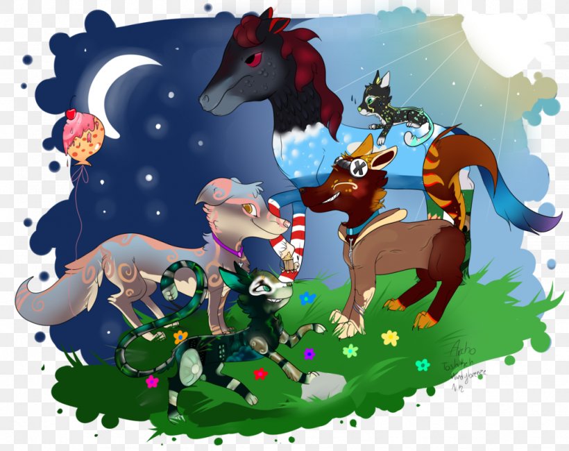 Horse Animated Cartoon, PNG, 1024x812px, Horse, Animated Cartoon, Art, Cartoon, Dragon Download Free