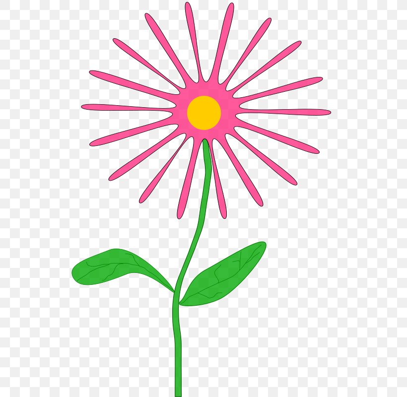 Pink Flowers Pink Flowers Clip Art, PNG, 566x800px, Pink, Area, Artwork, Cartoon, Common Daisy Download Free