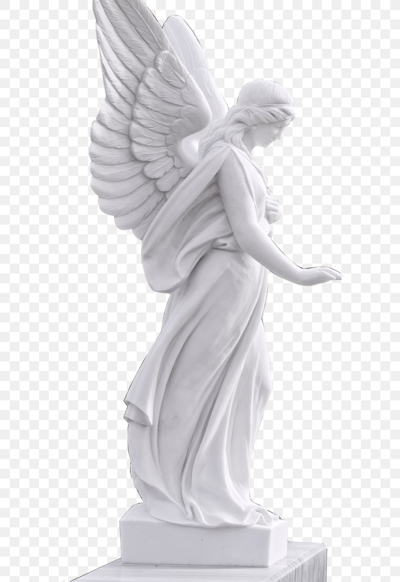 Angel Cartoon, PNG, 586x1192px, Monument, Angel, Cemetery, Classical Sculpture, Figurine Download Free