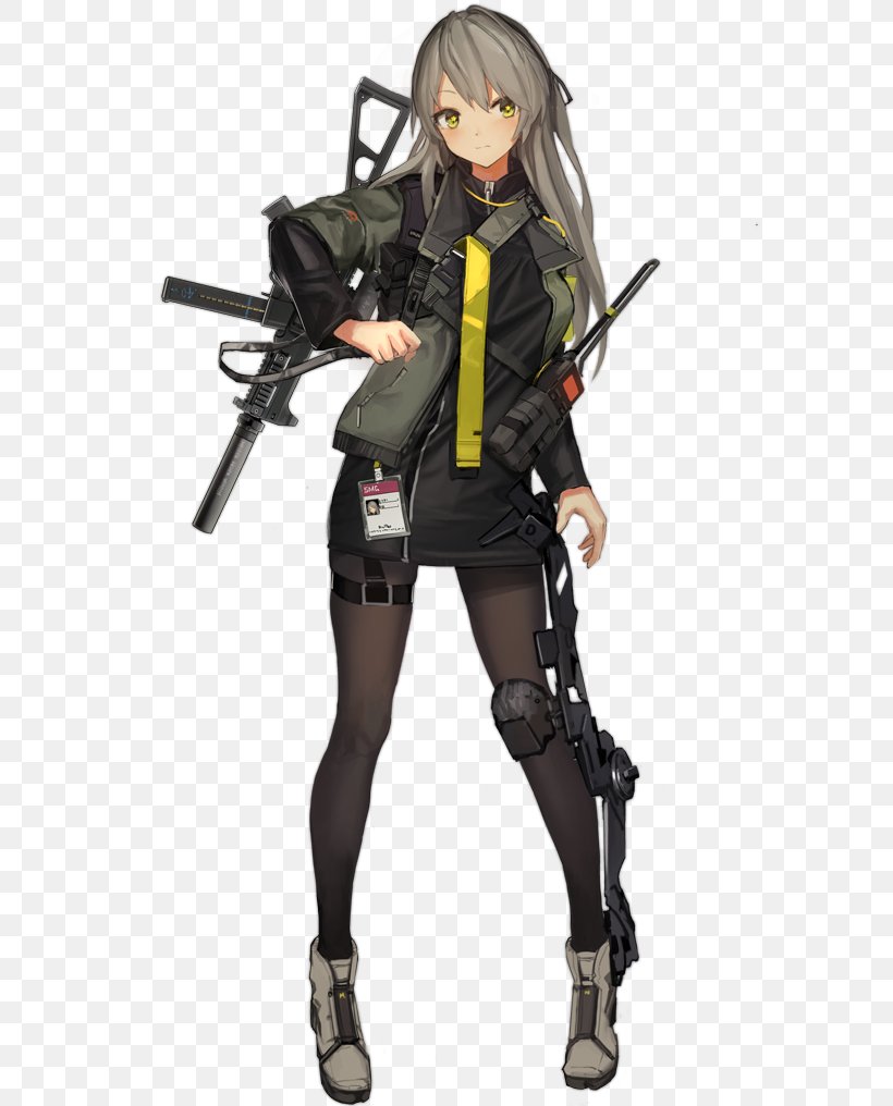 Girls' Frontline Heckler & Koch UMP Game Character 散爆網絡, PNG, 652x1016px, Heckler Koch Ump, Action Figure, Character, Costume, Figurine Download Free