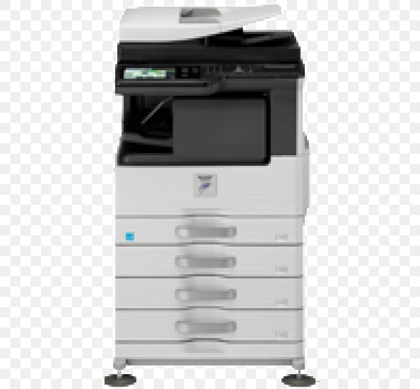 Multi-function Printer Photocopier Sharp Corporation Automatic Document Feeder, PNG, 570x760px, Multifunction Printer, Automatic Document Feeder, Canon, Laser Printing, Machine Download Free