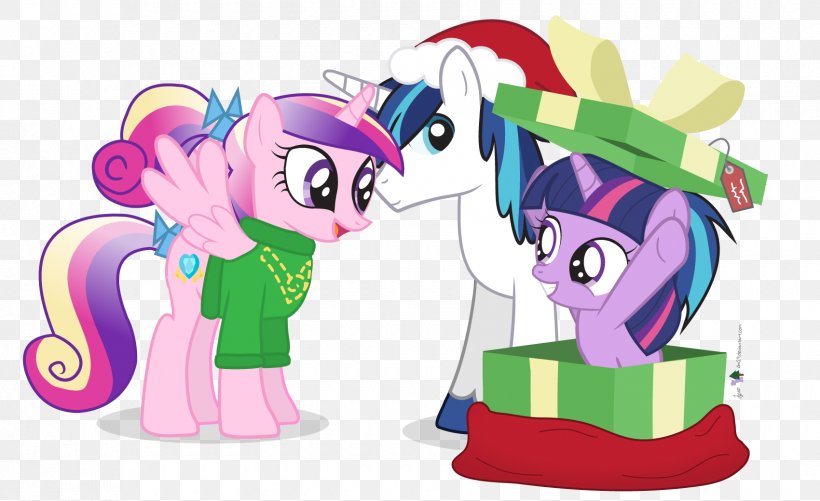 Princess Cadance Pony Christmas Hearts And Hooves Day Equestria, PNG, 1700x1040px, Princess Cadance, Animal Figure, Art, Cartoon, Character Download Free