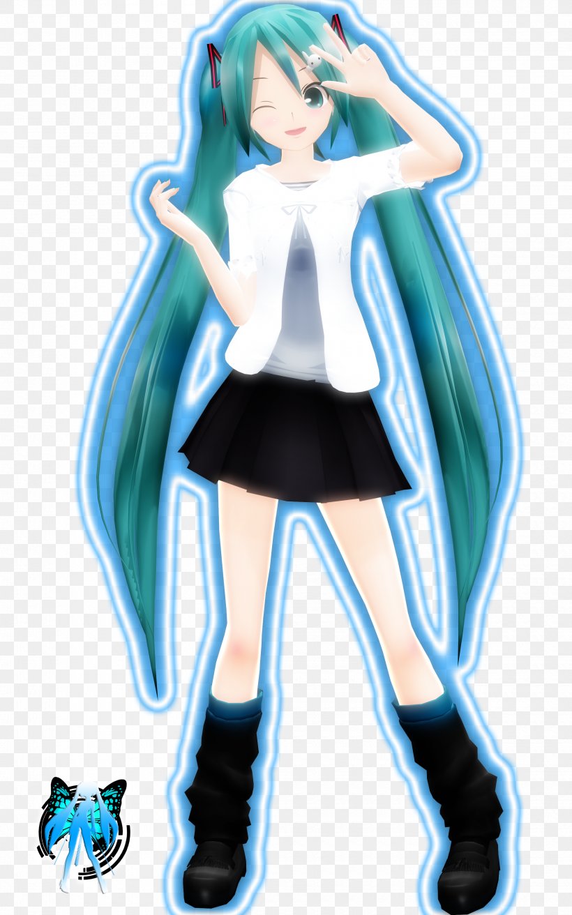 DeviantArt Hatsune Miku Character Turquoise, PNG, 2500x4000px, Watercolor, Cartoon, Flower, Frame, Heart Download Free