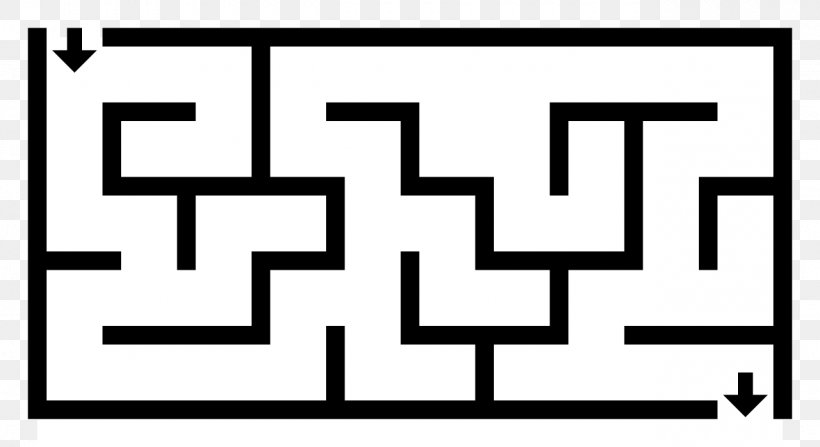 Maze Solving Algorithm Labyrinth Maze Generation Algorithm Pac-Man, PNG, 1280x698px, Maze, Algorithm, Area, Black, Black And White Download Free