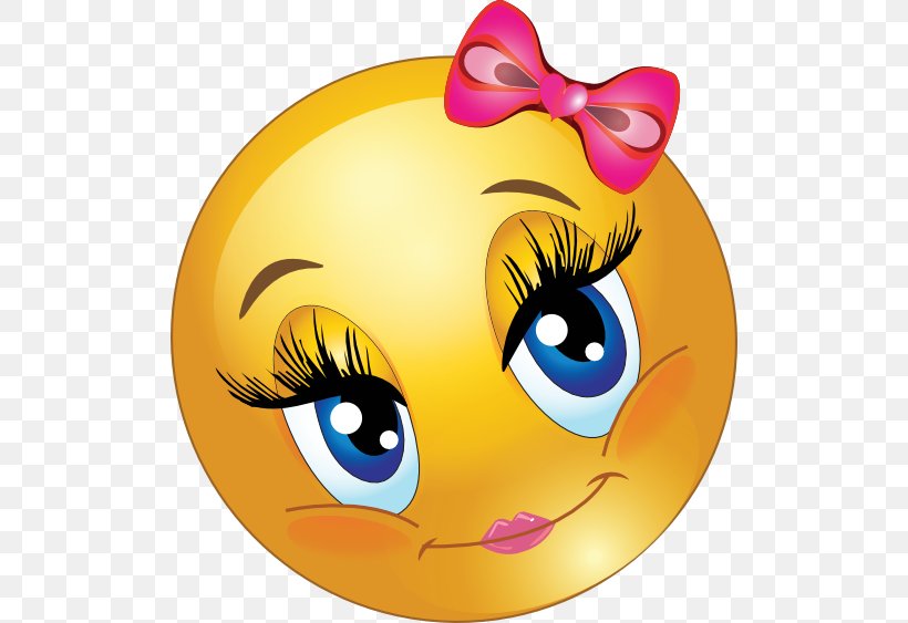Blushing Smiley Face Emoji 