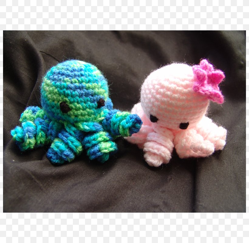 Stuffed Animals & Cuddly Toys Octopus Crochet Plush Wool, PNG, 800x800px, Stuffed Animals Cuddly Toys, Art, Cephalopod, Crochet, Figurine Download Free