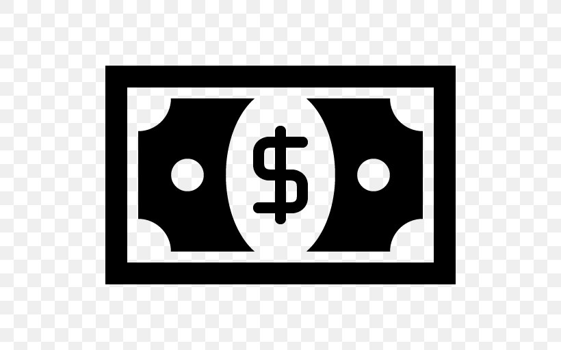 Money Bag Icon Design, PNG, 512x512px, Money, Area, Bank, Black And White, Brand Download Free