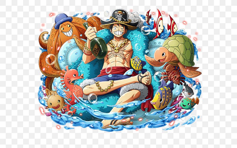 Monkey D. Luffy Usopp Brook Tony Tony Chopper Roronoa Zoro, PNG, 640x512px, Watercolor, Cartoon, Flower, Frame, Heart Download Free