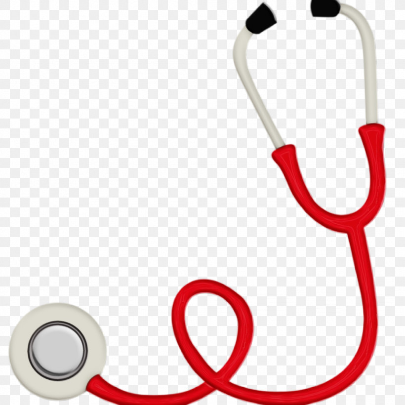Stethoscope, PNG, 1024x1024px, Watercolor, Geometry, Human Body, Jewellery, Line Download Free