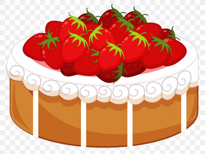 Strawberry Cake Birthday Cake Shortcake Icing Clip Art, PNG, 3503x2630px, Strawberry Cream Cake, Baked Goods, Birthday Cake, Cake, Cake Decorating Download Free