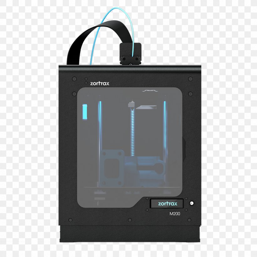 Zortrax M200 3d Printer 3D Printing, PNG, 1000x1000px, 3d Computer Graphics, 3d Printers, 3d Printing, 3d Printing Filament, Zortrax Download Free