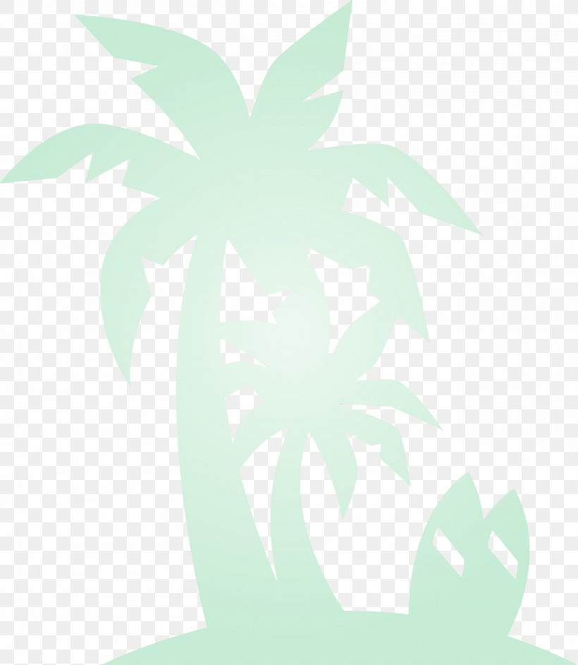 Leaf Green M-tree Font Flower, PNG, 2611x3000px, Palm Tree, Beach, Biology, Flower, Green Download Free