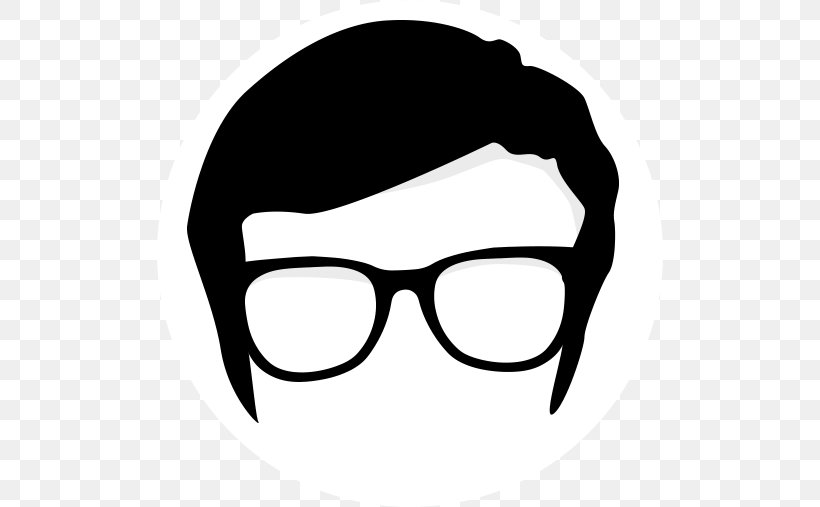 Nerd Cartoon Geek Clip Art, PNG, 506x507px, Nerd, Black, Black And White, Brand, Brown Hair Download Free