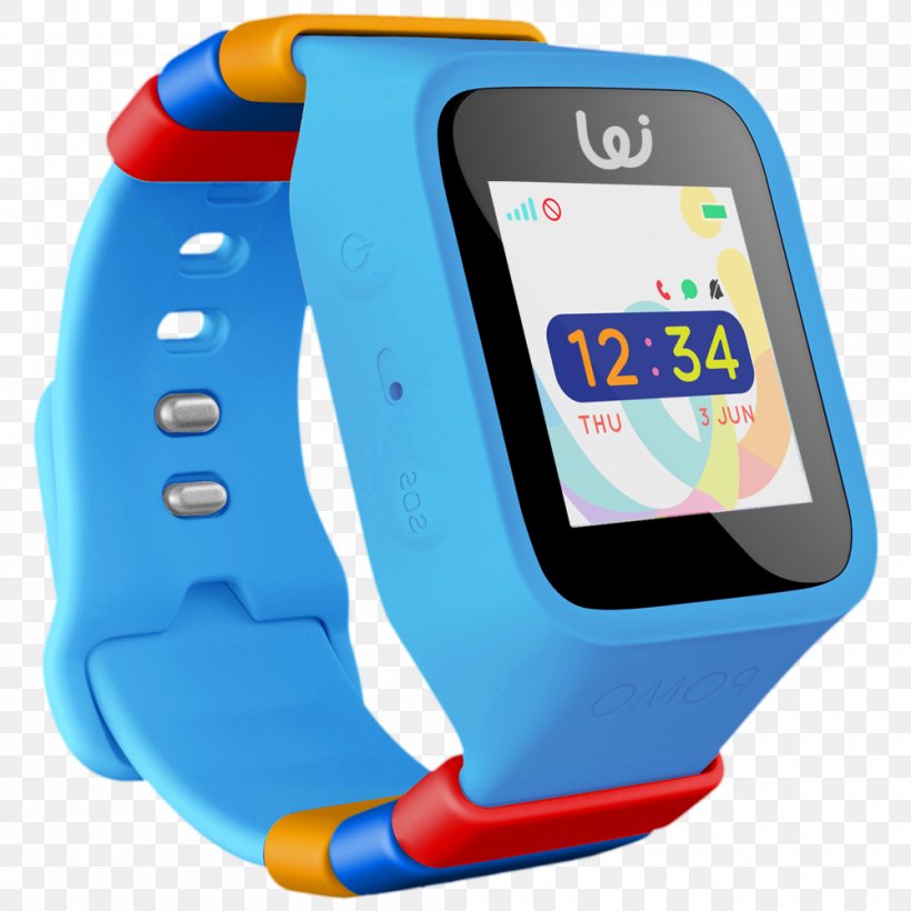 Smartwatch Phone For Kids GPS Tracking Unit Global Positioning System, PNG, 1000x1000px, Smartwatch, Android, Blue, Child, Clock Download Free