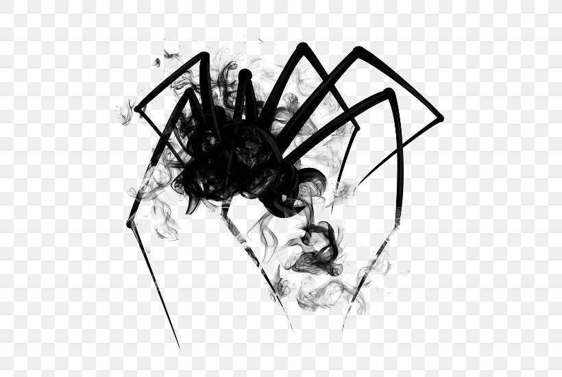 Widow Spiders Sticker PicsArt Photo Studio Drawing, PNG, 550x550px, Widow Spiders, Arachnid, Arthropod, Black And White, Drawing Download Free