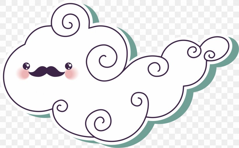 Cartoon Cloud Clip Art, PNG, 1930x1200px, Watercolor, Cartoon, Flower, Frame, Heart Download Free