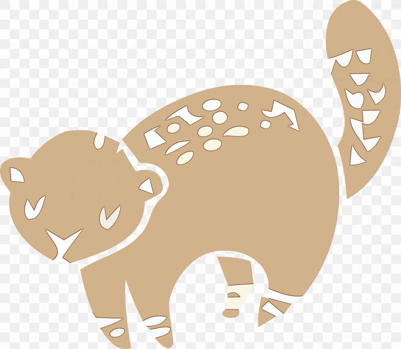 Cat Cartoon Dog Cats / M Tail, PNG, 3000x2613px, Watercolor, Biology, Cartoon, Cat, Cats M Download Free