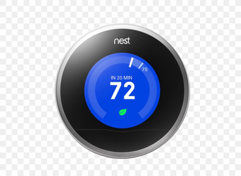 Nest Learning Thermostat Nest Labs Smart Thermostat Home Automation Kits, PNG, 600x600px, Nest Learning Thermostat, Amazon Alexa, Amazon Echo, Apple, Brand Download Free