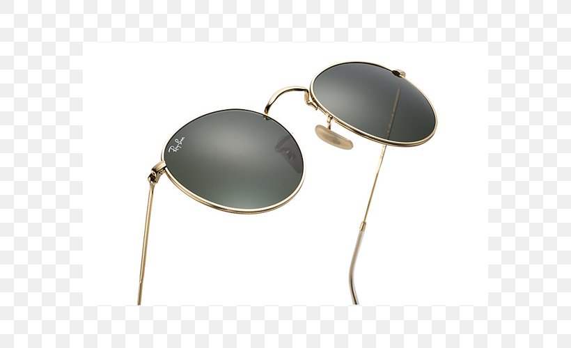 Ray-Ban Round Metal Aviator Sunglasses, PNG, 582x500px, Rayban Round Metal, Aviator Sunglasses, Eyewear, Fashion, Glass Download Free
