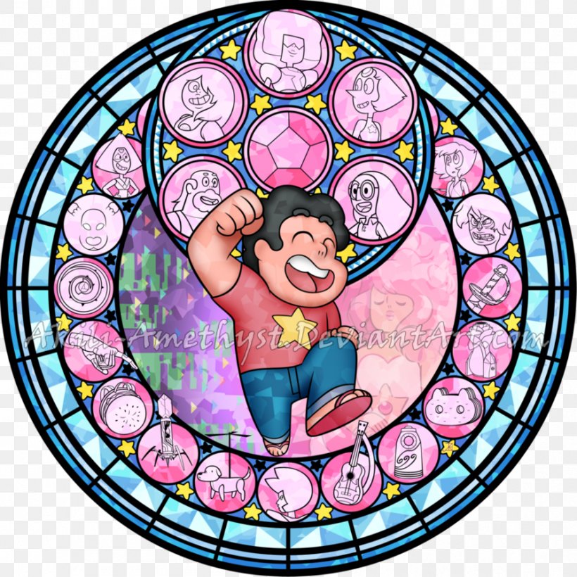 Steven Universe Greg Universe Stained Glass Window, PNG, 894x894px, Steven Universe, Amethyst, Answer, Area, Art Download Free