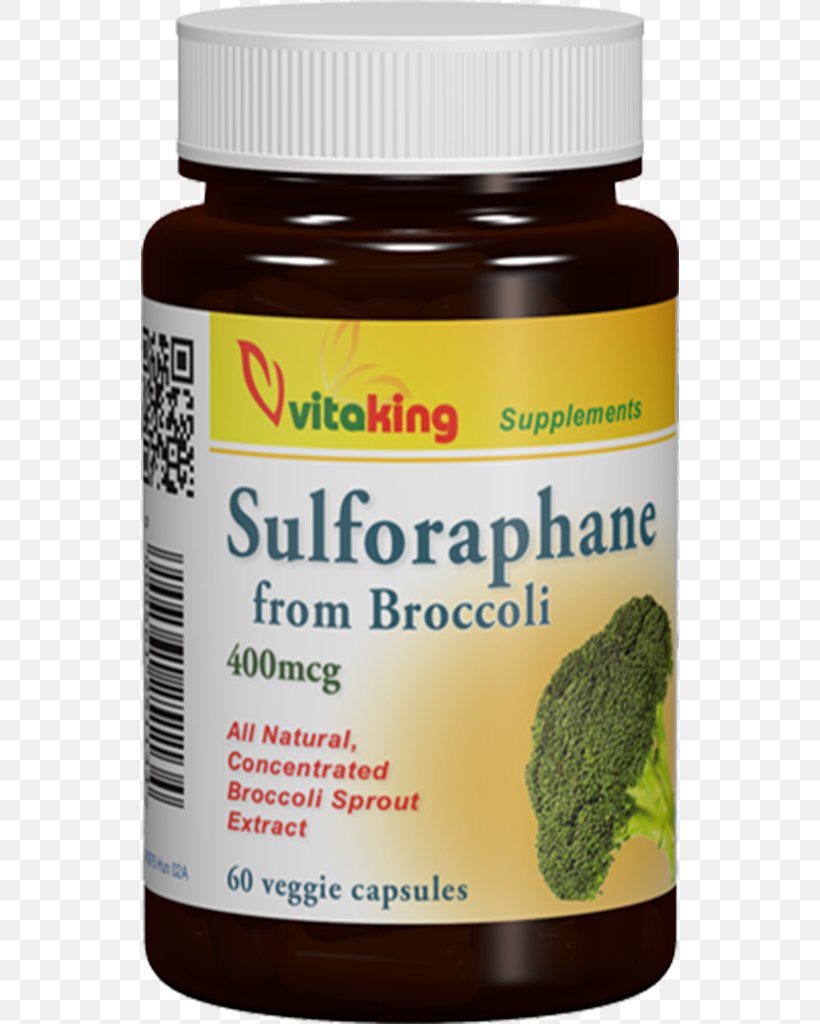 Sulforaphane Capsule Broccoli Vitamin Ginger, PNG, 538x1024px, Sulforaphane, Broccoli, Capsule, Dietary Supplement, Flavor Download Free