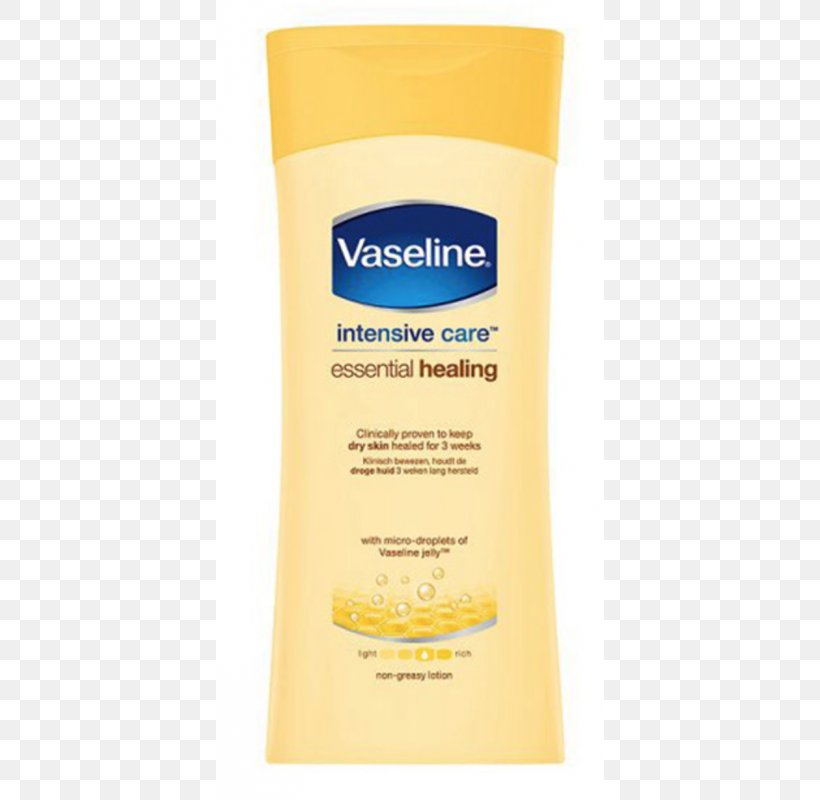 Vaseline Intensive Care Essential Healing Lotion Moisturizer Vaseline Intensive Care Aloe Soothe Lotion, PNG, 800x800px, Lotion, Cosmetics, Cream, Healing, Moisturizer Download Free