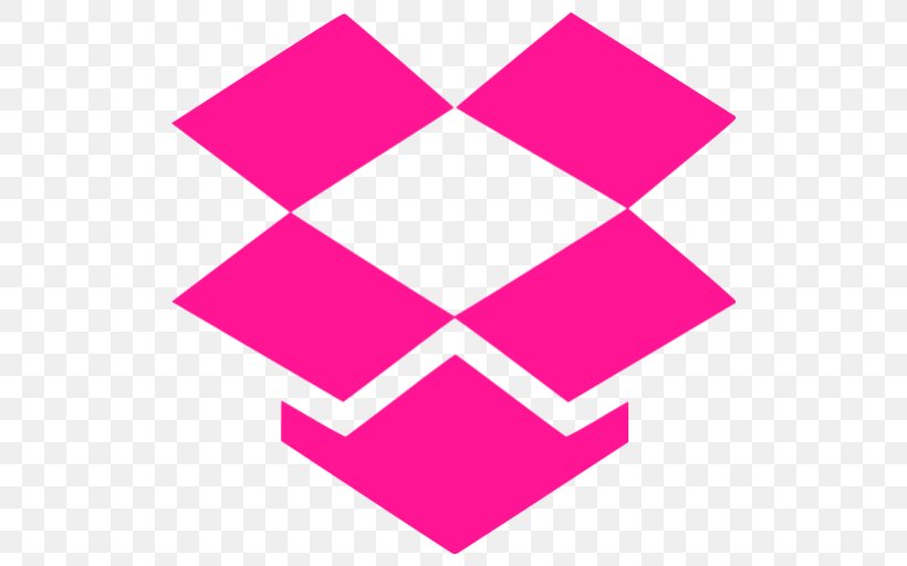 Dropbox Download, PNG, 512x512px, Dropbox, Area, Blog, Brand, Magenta Download Free