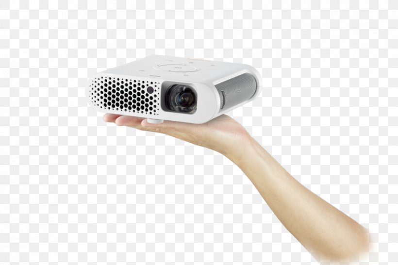 Multimedia Projectors BenQ Qcast Handheld Projector, PNG, 850x566px, Projector, Benq, Bluetooth, Campsite, Display Device Download Free