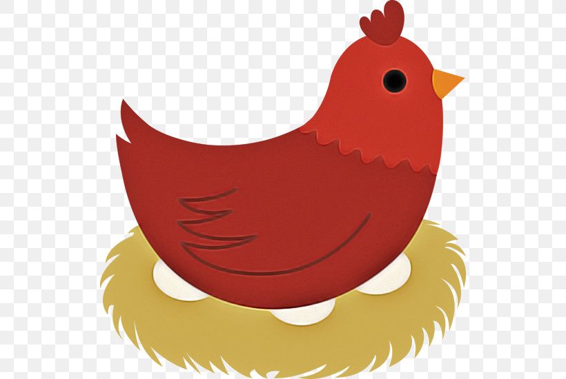 Northern Cardinal Cardinal Red Bird Chicken, PNG, 530x550px, Northern Cardinal, Beak, Bird, Cardinal, Chicken Download Free