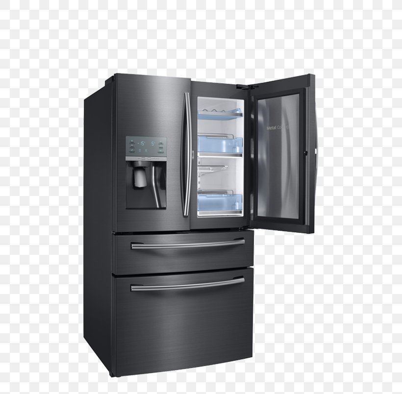 Refrigerator Samsung RF28JBEDB Home Appliance Auto-defrost Door, PNG, 519x804px, Refrigerator, Autodefrost, Door, Home Appliance, Home Depot Download Free