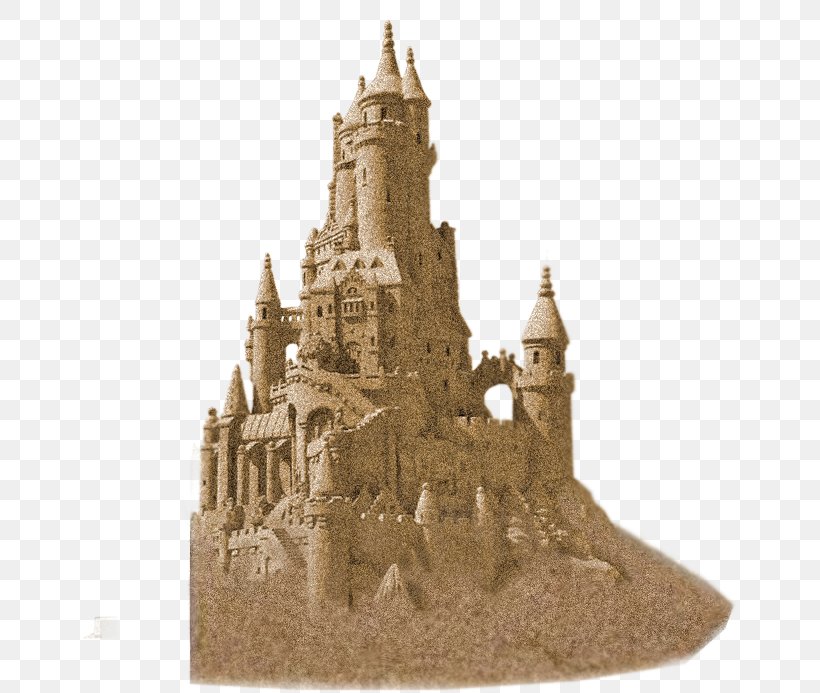 Castle Sand Art And Play Sculpture, PNG, 656x693px, Castle, Beach, Historic Site, Medieval Architecture, Sand Download Free