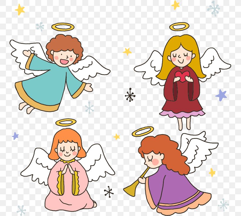 Christmas Angel Clip Art, PNG, 755x734px, Watercolor, Cartoon, Flower, Frame, Heart Download Free