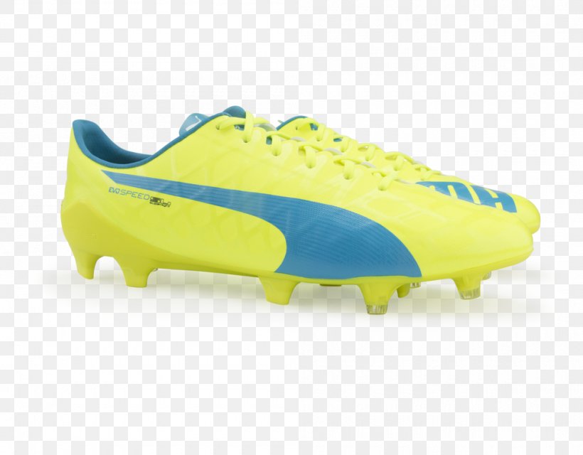 Cleat Sports Shoes Puma Yellow, PNG, 1000x781px, Cleat, Aqua, Athletic Shoe, Ball, Blue Download Free